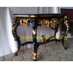 Meja Tembok Ukir Anggur