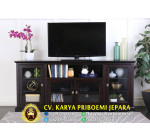 Bufet Tv Jati Minimalis Espresso